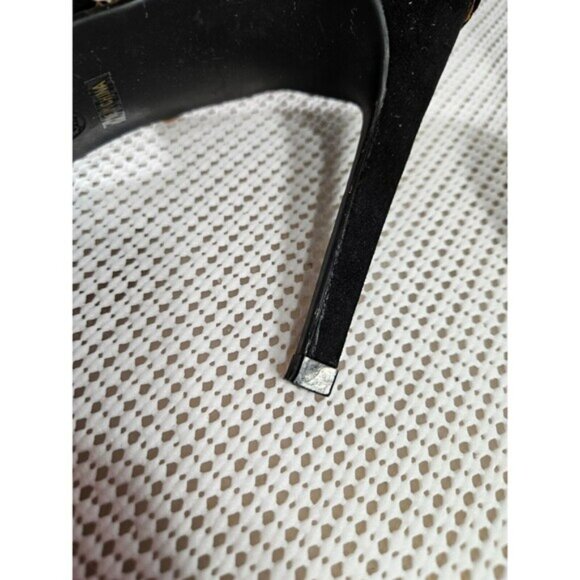 Anne Michelle Women's Brown Pointy Toe Instep Strap Solid  Heels Size 8.5 - Picture 9 of 9